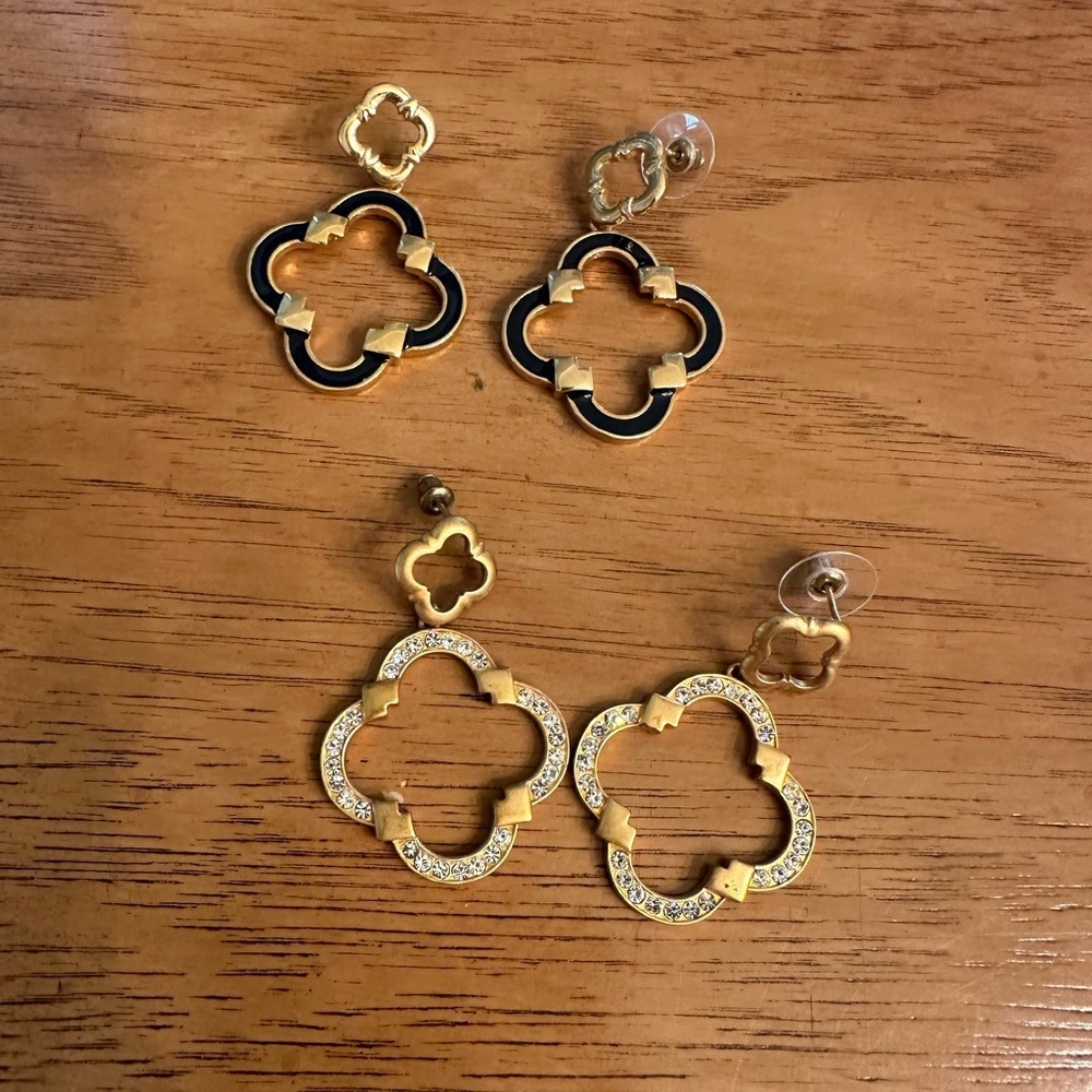 Earrings 2 Pair